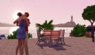 Two Sims kissing