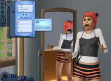 Selecting traits in the Create a Sim