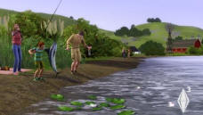 Fishing in The Sims 3