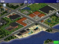 Downtown in The Sims Hot Date