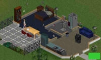 A house in The Sims